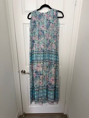 Frances Valentine  Silk Sleeveless Maxi Dress Size S